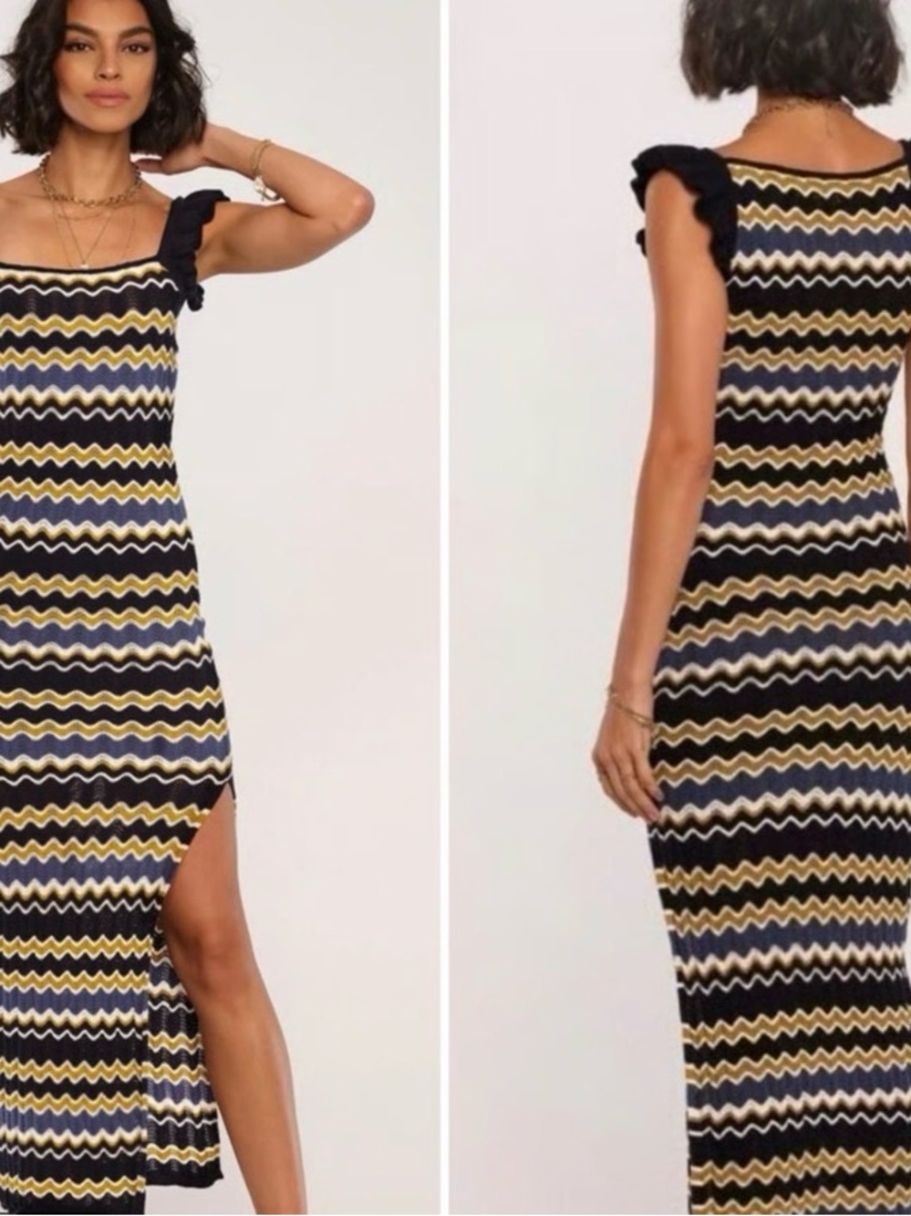 Heartloom Bennet Dress In Navy Size Large